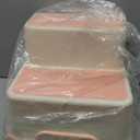 Toddler Step Stool for Bathroom Sink, 2 Pack Step Stool for Kids, Plastic Potty Training Toilet Stepping Stools, Child and Baby Lightweight & No-Slip Two Step Stools for Kitchen - Pink