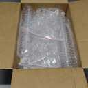 40 Pack Plastic Martini Glasses 5 Oz Disposable Cocktail Glasses, Tall Mini Martini Cups, Plastic Margarita Glasses Perfect for New Year Party Birthday Wedding and All Events