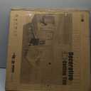 Art3d Drop Ceiling Tiles, Glue up Ceiling Tiles, 2'x2' Plastic Sheet in Black (12-Pack, 48 Sq.ft) (24"x24")