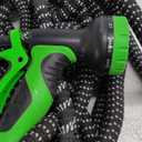 150 ft Expandable Garden Hose, 2025 New Ultra Lightweight Kink Free Flexible Water Hose 150ft, 10 Pattern Spray Nozzle, Leak-Proof Solid Brass Fittings, High-Density Outer Fabric & Durable Latex Core