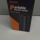 Travel Kettle, Dual Voltage Portable Electric Kettle 110V-220V-240V Smart Small Water Boiler 370ML for Tea & Coffee, 316 Stainless Steel, 6 Temperature Control and LCD Display, for Global Use