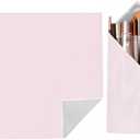 Self-Adhesive Makeup Bag  Portable Magic Cloth Cosmetic Pouch & Lens Wrap, Travel Organizer for Beauty Essentials, Gifts, and Daily Use,pink,21.65inch