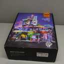 FUNWHOLE Cyberpunk Mansion Lighting Building-Bricks Set - 2524 Pcs Future City Modular Buildings Set Display Idea for Adults and Sci-fi Lovers