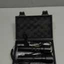 Rechargeable Flashlights High Lumens, Led Flashlight 99,000 Lumens Bright Flash Light with 7 Modes, Flashlights for Camping, Home, IPX7 Waterproof (2 Pack) (Black)