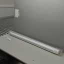 Zebra Roller Window Blinds,Custom Cut to Size,Roller Blinds Dual Layer Roller Shade Blinds, White,Fixed 72 InchesHigh,20 Inches Width