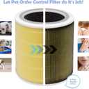 Core 400S-P Replacement Filter Compatible with LEVOIT Air Purifier Model Core 400S, Core 400, Part# Core 400s-RF, 400S-RF-PA | Essential for Pet&AllerG* 1-Pack