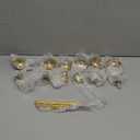 2 Sets(6 Pcs) Brass Gold Metal Taper Candle Holders Candlestick Holders, Vintage Modern Decorative Centerpiece Candlestick Holders for Table Mantel Wedding Housewarming Gift