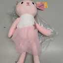 Plush Ballerina Dolls Kitten Cat Stuffed Animals Toys Ballet Dance Recital Gifts for Girls 15.5 Inches (Pink)