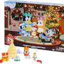 Bluey Advent Calendar Pack Toys for Girls and Boys, 24 Days of Surprises, Kids 2025 Advent Calendar w/Accessories, Stickers & Mini Christmas Tree
