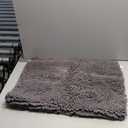 Muddy Mat | Super Absorbent Door Mat Indoor, Microfiber Quick Dry Chenille Entryway Rug, Non-Slip Front Door Mat, Indoor Mats for Entryway, Machine Washable Pet Rug, Grey 24"x36"