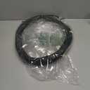 GIANT PANDA Steering Wheel Cover for Nissan Altima Rogue - Car Steering Wheel Cover for Nissan D Shape(Black-D-Shaped)