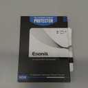 Esanik Upgrade 2 Pack for iPhone 17 Pro Camera Lens Protector, Aluminum Alloy Metal matte Case Tempered Glass Camera Screen Cover, Scratch Resistant Case Friendly (Black)