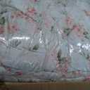 Twin Size Comforter Set, Abstract Watercolor Flowers Floral Plant Lightweight Bedding Set for All Seasons, Soft Fluffy Quilt  for Bedroom Bed Decor (Twin (68"x90"))