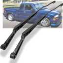 1 Pair 42534 42533 Front Windshield Wiper Arm Kit Fits Compatible with1994-2004 Chevrolet S10 Blazer GMC Sonoma Jimmy Oldsmobile Bravada 15010217 15043066