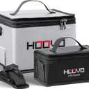 HOOVO Lipo Bag Fireproof Explosionproof Lipo Battery Safe Bag LiPo Guard Safe Bag for Lipo Battery Storage and Charging with Double Zipper