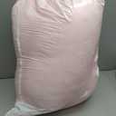 BATTOP Pregnancy Pillows for Sleeping- U Shaped Full Body Maternity Pillow, Pregnancy Pillow for Side Sleepers with Removable Cover, Supports Back, Hips, Belly & Legs (Pale Pink)