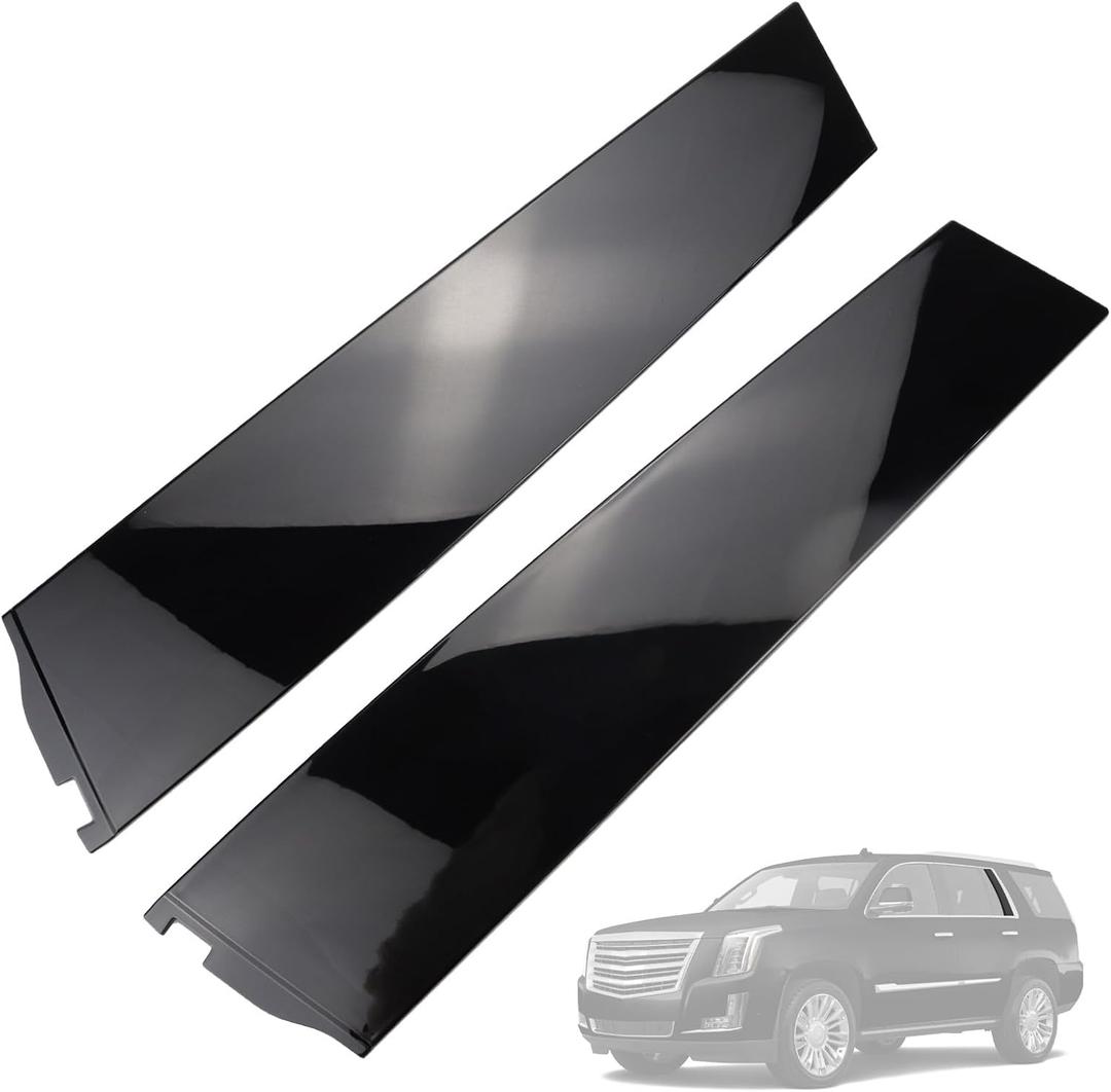 926-245 926-246 Rearward Rear Door Molding Trim Applique Compatible with Chevy Tahoe GMC Yukon Cadillac Escalade 2015-2018 Replace 84263148 84263149