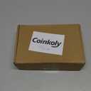 10 Pack 5"(128mm) Gold and Nickel Cabinet Pulls, Knurled Brushed Nickel & Gold Cabinet Handles for Kitchen Drawers, Dresser - Silver and Gold Cabinet Hardware, Stainless & Gold Zinc Alloy