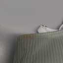 BMJL Women's High Waisted Bikini Ribbed Two Piece Swimsuit High Cut Color Block Adjustable Straps Bathing Suit (Medium, Army Green043)