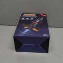 Rocket Launcher for Kids, 300 Feet Flight Altitude Rechargeable LED Spinner Rocket with Remote Control, Parachute Flying Model Rocket Toys, Electric Auto Launch Outdoor Space Toys Gifts for Ages 6-14