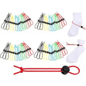 50Pcs Sock Clips - Amazing Laundry Sock Holder and Tie Clips - Organizer for Washing Machine and Dryer