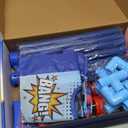 YEEBAY Shooting Game Toy for Age 6, 7, 8,9,10+ Years Old Kids, Boys - 2pk Air Guns & Shooting Target & 24 Foam Balls - Ideal Gift - Compatible with Toy Guns