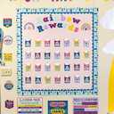 2 x Teacher Created Resources Slate Blue Scalloped Rolled Border Trim - 50ft - Decorate Bulletin Boards, Walls, Desks, Windows, Doors, Lockers, Schools, Classrooms, Homeschool & Offices