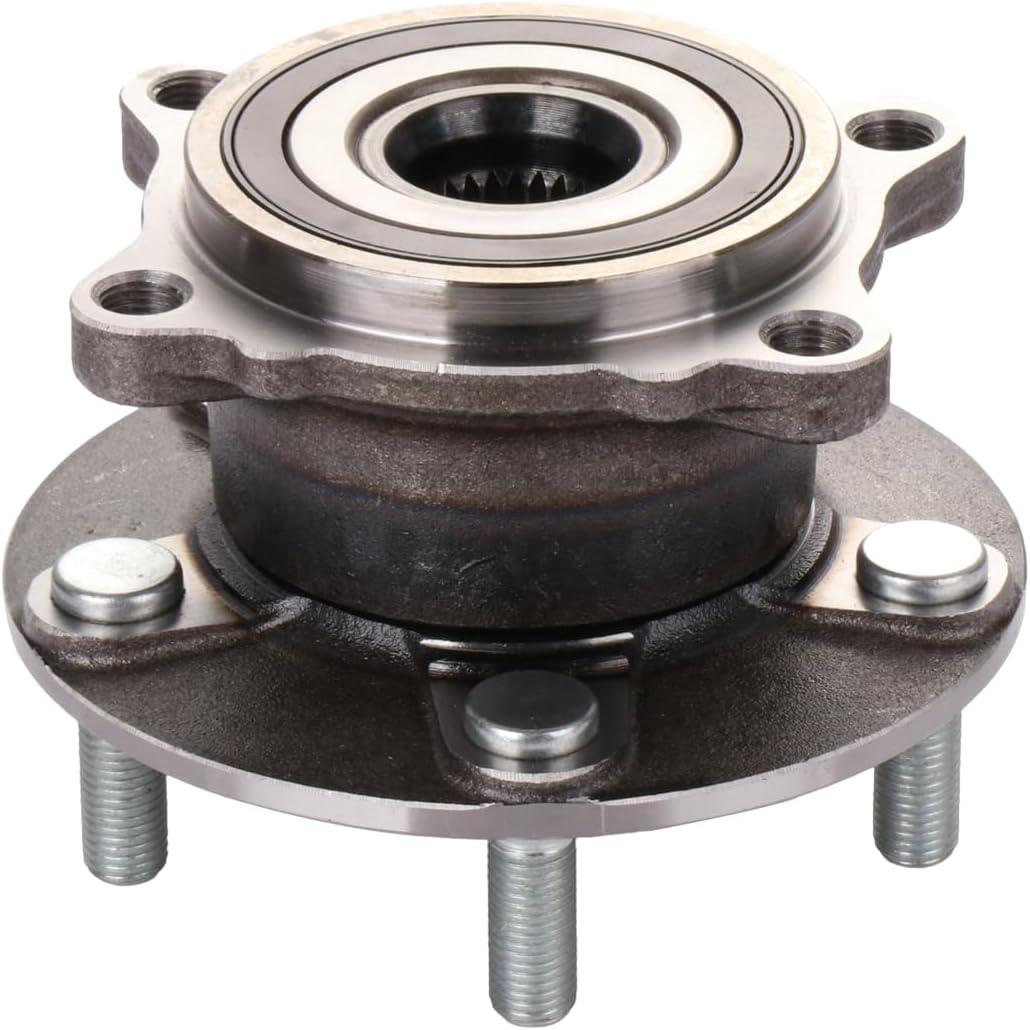 ECCPP Wheel Hub and Bearing Assembly Rear 512382 fit for Mitsubishi Lancer 2008-2015, 2007-2012 for Outlander Sport 2011 RVR, 5 Lugs Wheel Bearing Hubs with ABS 1pc