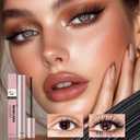 3 x 2 PCS Black Tubing Curling Mascara for Lash Makeup, Waterproof & Sweatproof, Long Lasting Non-Smudged Magic Mascaras