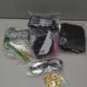 80s Outfit for Men 90s Track Suit Themed Party Outfits Costume for 80s 90s Windbreaker Sweatsuit Sportswear (Small, Black)