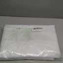 NICETOWN White Sheer Curtains 84 inches Long - Home Decoration Grommet Airy & Lightweight Elegant Window Treatments with Light Filtering for Bedroom/Living Room (2 Panels, W54 x L84)