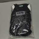 wegreeco Washable Dog Diapers - Washable Male Dog Belly Wrap - Pack of 3 - (Black,Medium)
