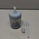 Moonkie Baby Straw Cup | Silicone Toddler Sippy Training Cup With Straw Lid | BPA-Free Drop-Proof Cup | Baby Led Weaning | 6 Months+, 5 oz, 1 Pack