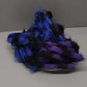 2 Pack 50" Halloween Light Up Spiders, Giant Hairy Spider Decorations with Blue and Purple LED Lights, Scary Indoor Outdoor Halloween Decor for Yard Porch Tree Party Haunted House