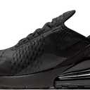 NIKE Air Max 270, Men's Air Max 270 Sneaker, Black (Black/ Black/ Black 005), 9.5 UK (44.5 EU)