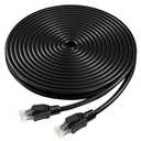 VOIETOLT Cat 6 Outdoor Ethernet Cable 90 ft, 24AWG 10Gbps High Speed Cat6 Ethernet Cable Cord Waterproof Direct Burial LLDPE UV Jacket