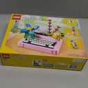 LEGO Creator 3 in 1 Typewriter with Flowers - Birthday Gift for Kids - Building Toy with 3 Building Options, Typewriter, Flowerpot with Pen & Notebook, or Keytar - 31169