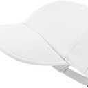 ZOORON Baseball Cap for Men Women, Dad Hat Unstructured Low Profile, Soft Brim Adjustable Plain Baseball Hat for Outdoor Golf (1 Pack-white)