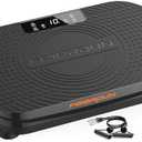 FEIERDUN Vibration Plate Exercise Machine, Vibration Plate for Weight Loss, Whole Body Vibration Plate Machine w/Loop Bands, Remote Control