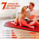 Red Light Therapy for Body, Infrared Light Therapy, 73"x 32" Red-Light Mat for Full Body, 1090 LEDs, 3-in-1 LED Bead, 660nm & 850nm, Pain Relief, Light-Therapy for Dogs, Knee, Shoulder, Back