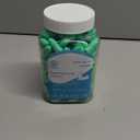 LYSIAN 100 Pairs Slim Foam Ear Plugs for Small Ear Canals Women, 35dB SNR Noise Canceling Sound Blocking Reduction Earplugs for Sleeping, Snoring, Work, Shooting, Studying, Loud Noise (Aqua)