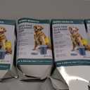 Dog Paw Cleaner Cup - Plastic Paw Cleaner for Dogs w/Silicone Lid, Soft TPR Bristles & Removable Brush - Ideal Dog Paw Washer for Outdoor & Indoor Use - Easy-to-Use Paw Scrubber for Dogs, Teal Pack Of 4