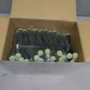 Tessco for you 270 Pcs Floral Water Tube 6 Inch Floral Tubes Plastic Flower Supplies for Fresh Flowers with Rubber Cap for Flower Stem Arrangements Florist Supplies