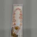 Phone Charm for Women, Anti-Theft Phone Wrist Strap Hands-Free & Beaded Chain, Detachable Cell Phone Lanyard with Tether Tab (Pink Blossom)