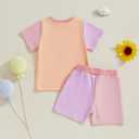 Toddler Baby Girl Summer Outfit Short Sleeve T Shirt Top Casual Shorts Set Infant Newborn Clothes 6 12 18 24 Month