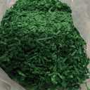 2 LB Dark Green Crinkle Cut Paper Shred Filler Great for Gift Wrapping, Dark Green Basket Fillers, Birthday, Gift Wrapping, Anniversary, Halloween Thanksgiving Christmas Party Decor Filling Supplies