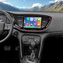 Car Stereo Radio for Dodge Dart 2012-2016, 4G+64G 9Inch HD Touch Screen,Android 13 Double Din Car Radio Receiver with Carplay Android Auto,GPS Navigation,Bluetooth 5.0 SWC FM/RDS Backup Camera Mic