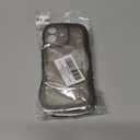 2 x Compatible with iPhone 16 Case 6.1" 2024, Cute Kawaii Curly Wave Frame Shape Soft Silicone Shockproof Protective Phone Cover for Women Girls, Clear/Black