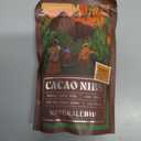 NaturaleBio Organic Raw Cacao Nibs 1 lb. Natural and Pure. Made in Tropical Regions from The Theobroma Cacao Plant. Source of Magnesium, Potassium, and Iron. Ideal as Sugar-Free Chocolate Chips. (1lb), Best By 01, 2026