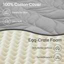ZonLi Japanese Floor Mattress Futon Mattress King Size, 4" Thicken Roll Up Tatami Mat 100% Cotton Washable Cover, Portable & Foldable Floor Bed Mattress for Sleeping, Dormitory, Adult Kids, Grey